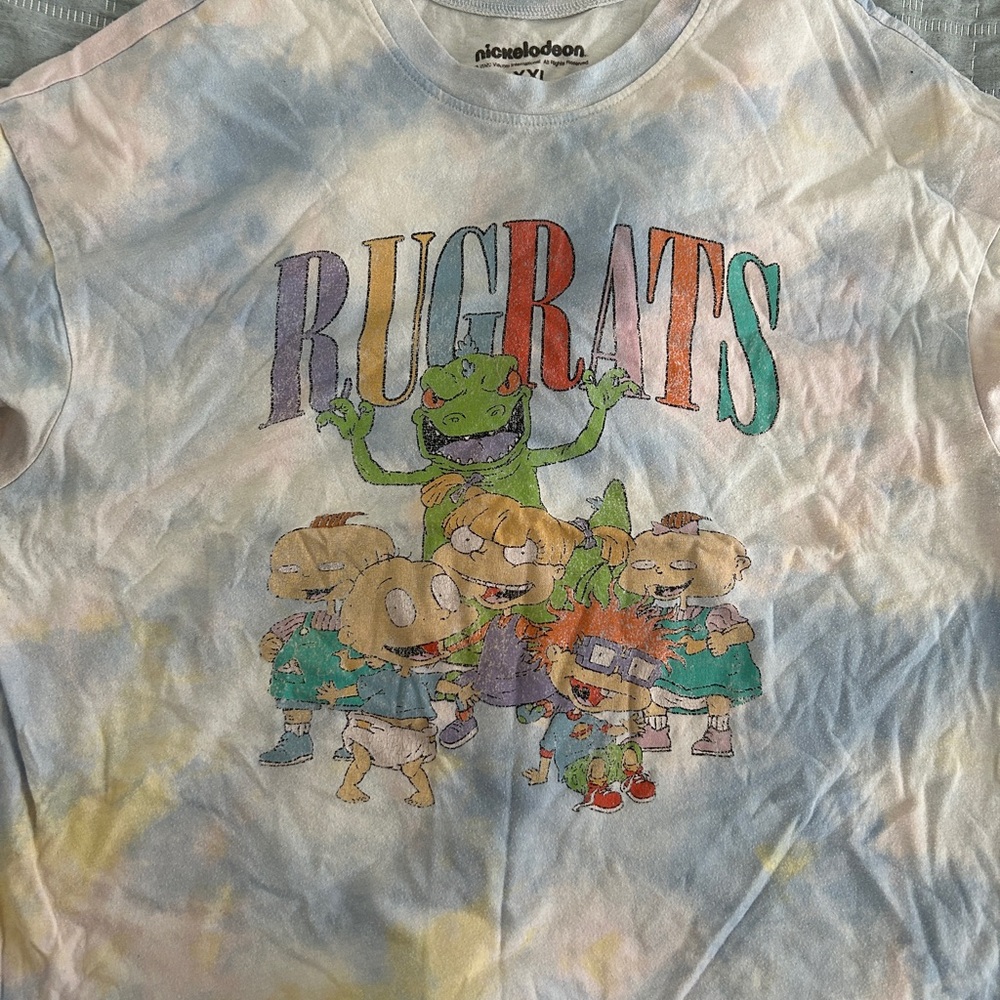Nickelodeon Rugrats Pastel Tie-Dye T-Shirt